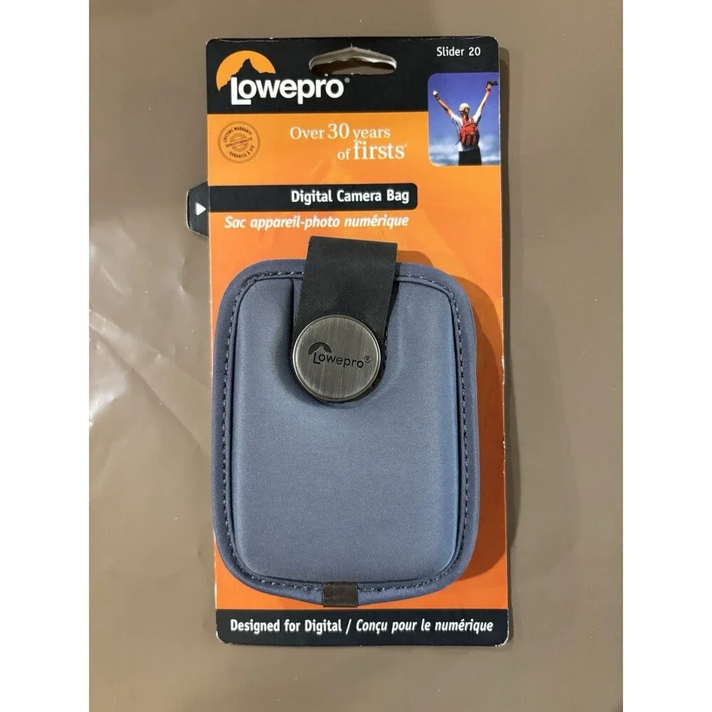 Lowepro Slider 20 Camera Bag Slate Gray Digital Camera Case NIP New